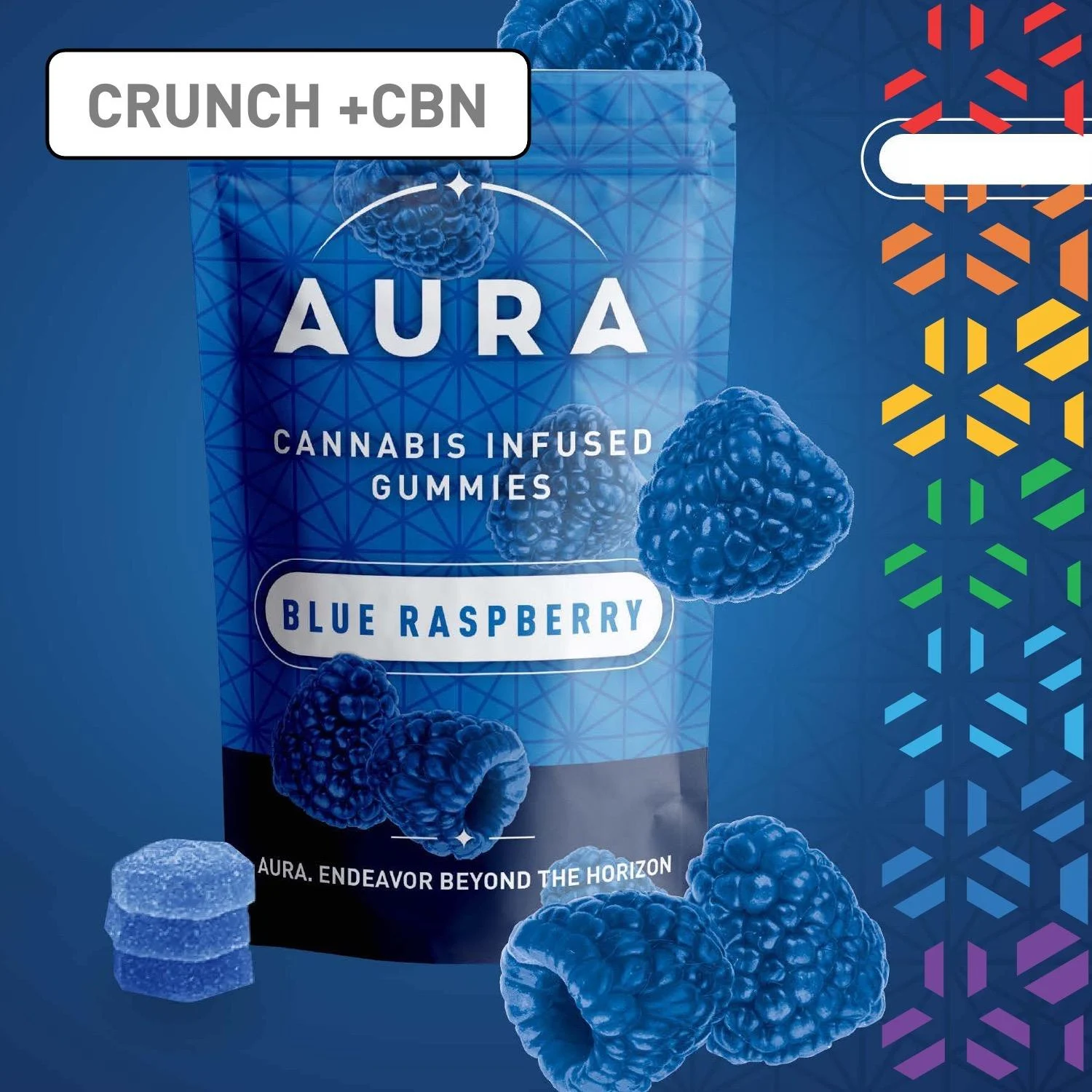 Blue Raspberry Crunch + CBN