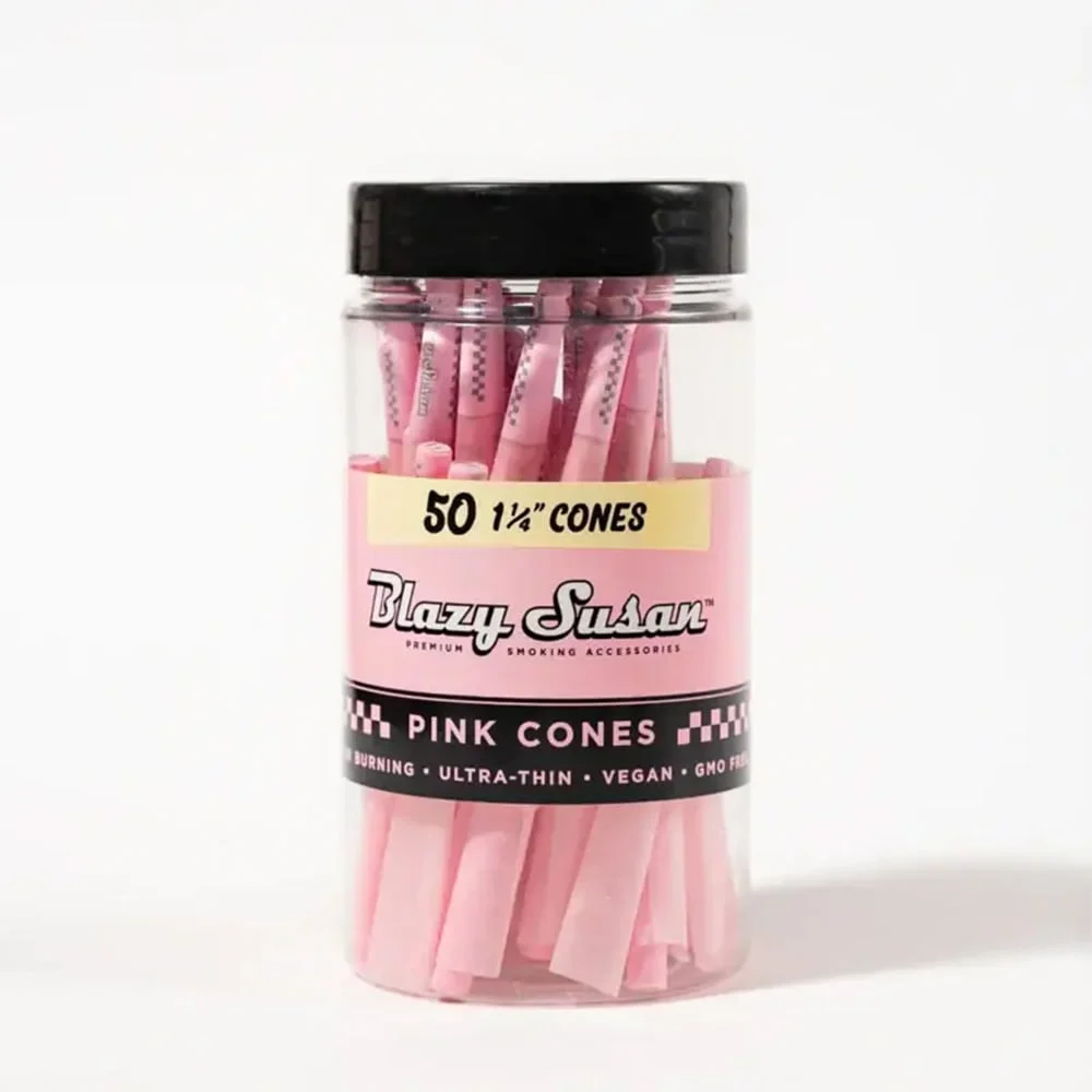 Pink Prerolled Cones 1 1/4"