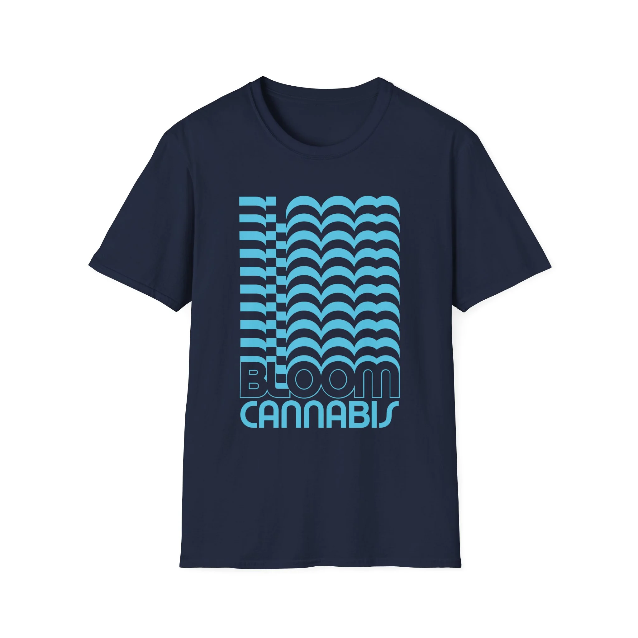 Retro Navy Bloom Tshirt