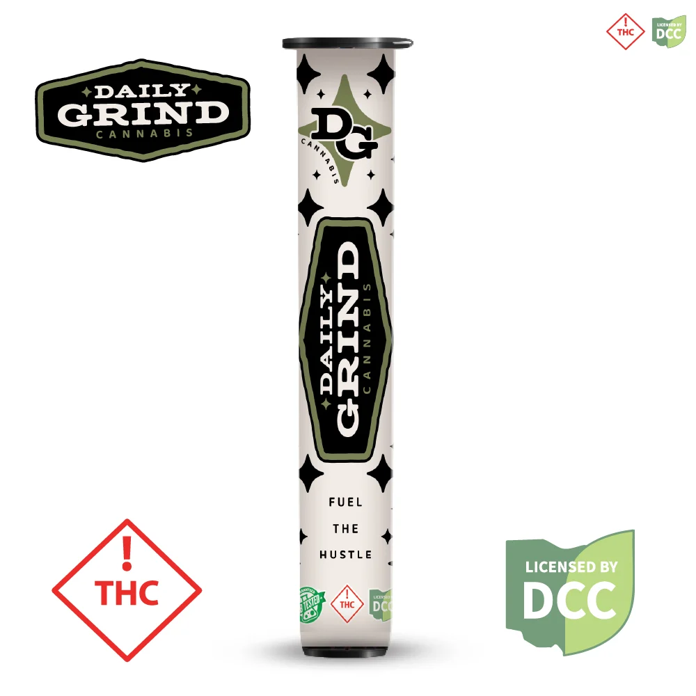 DAILY GRIND CANNABIS - MULTI-STRAIN HYBRID - PREROLL - [1G] - HYBRID