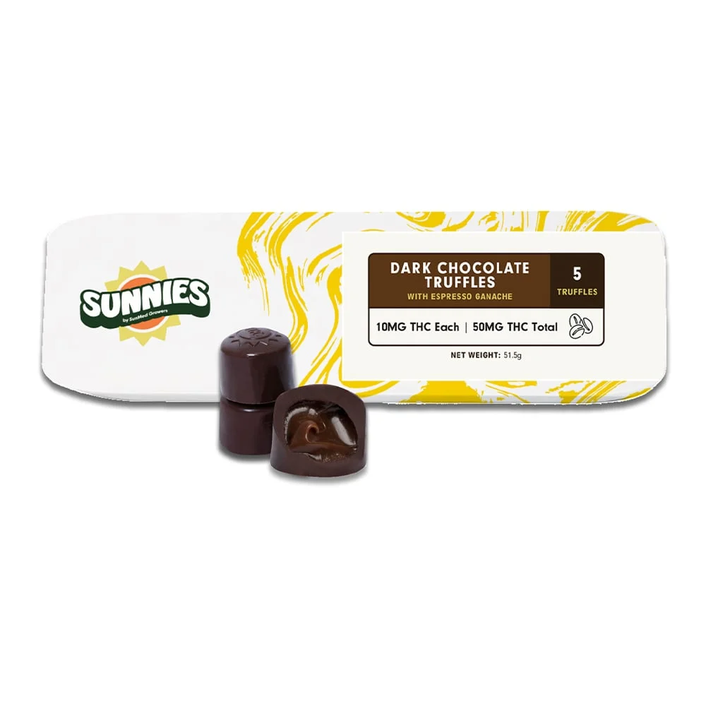 Dark Chocolate Espresso Truffles