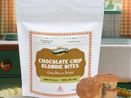 Chocolate Chip Blondie Bites