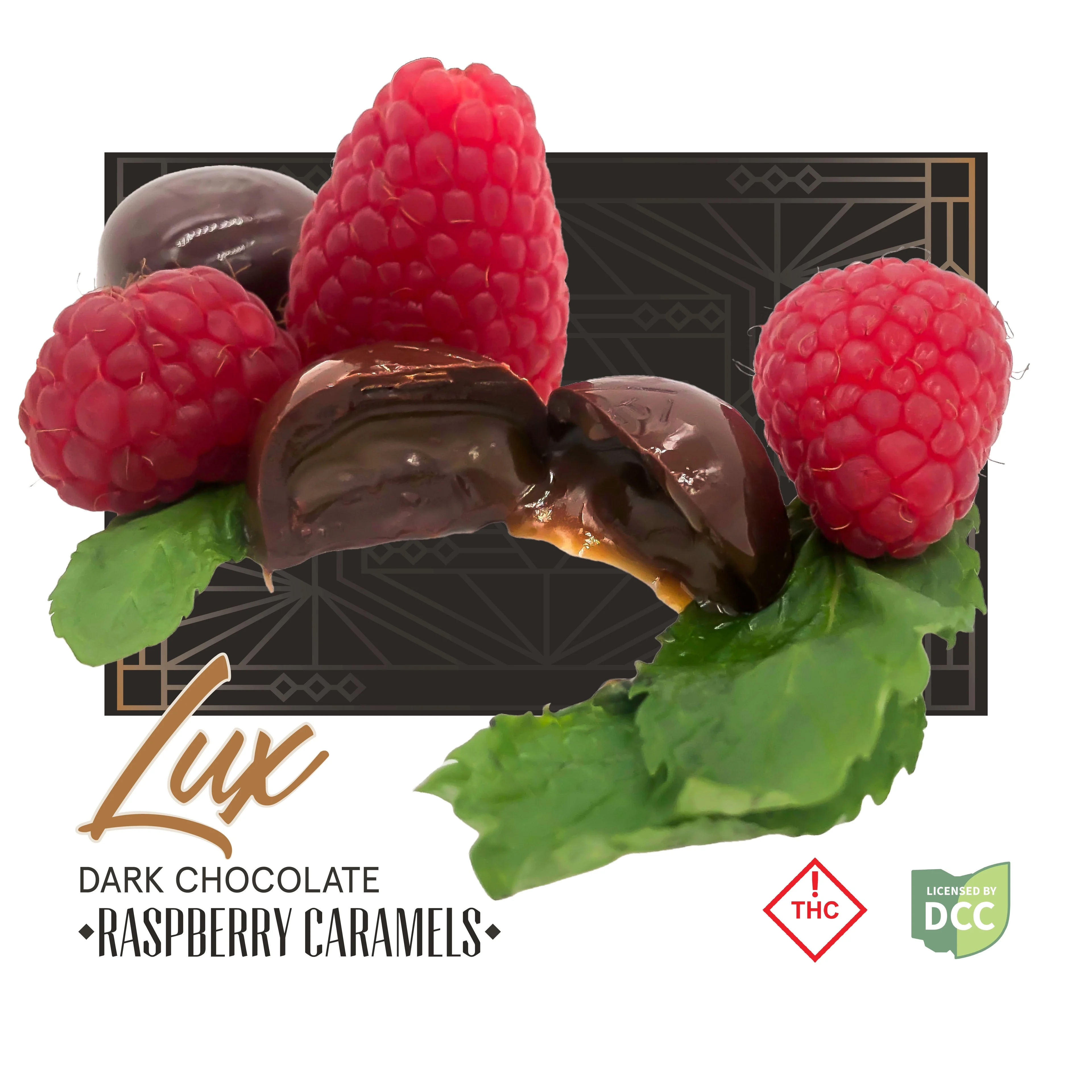 Raspberry Dark Chocolate Caramel