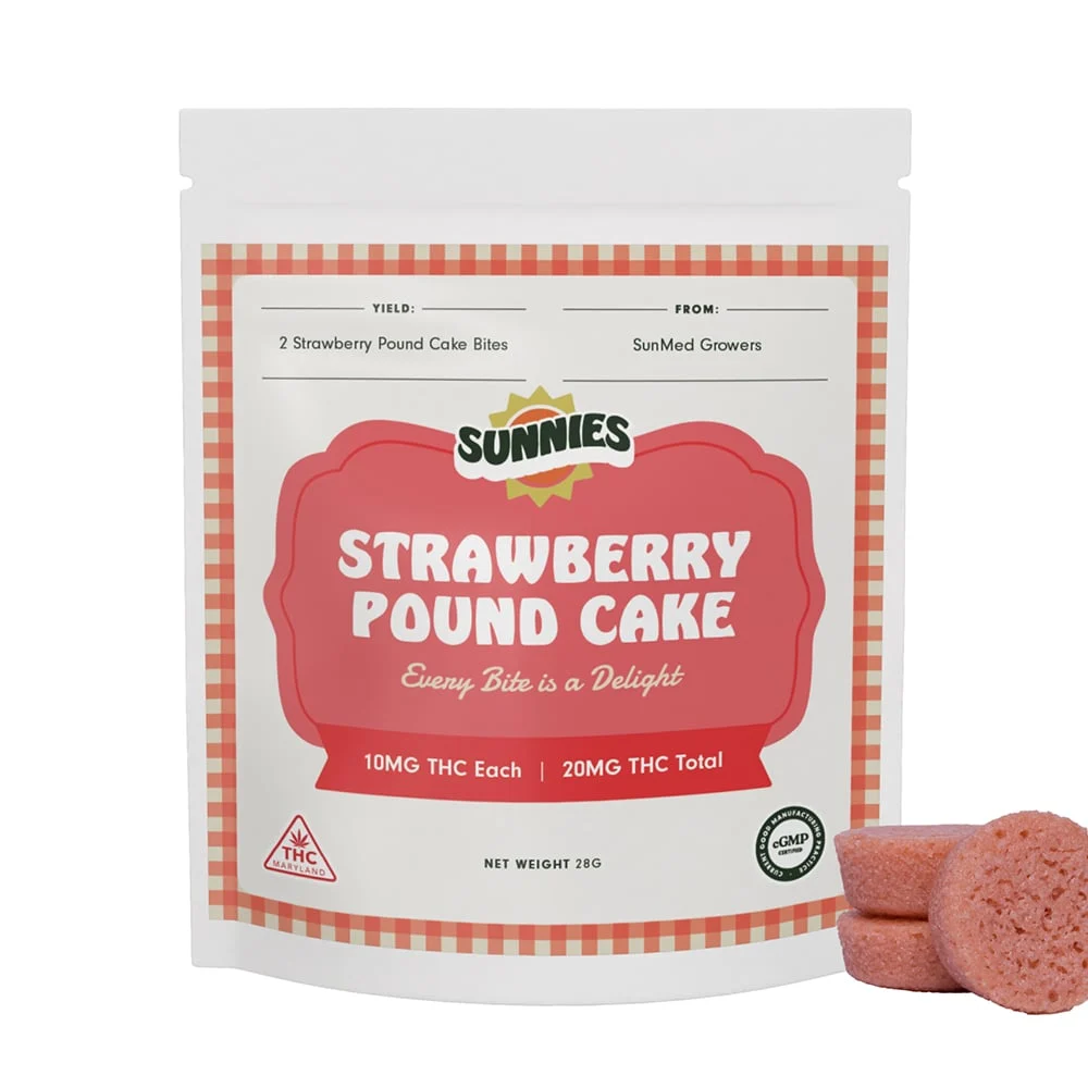 Strawberry Pound Cake Bites