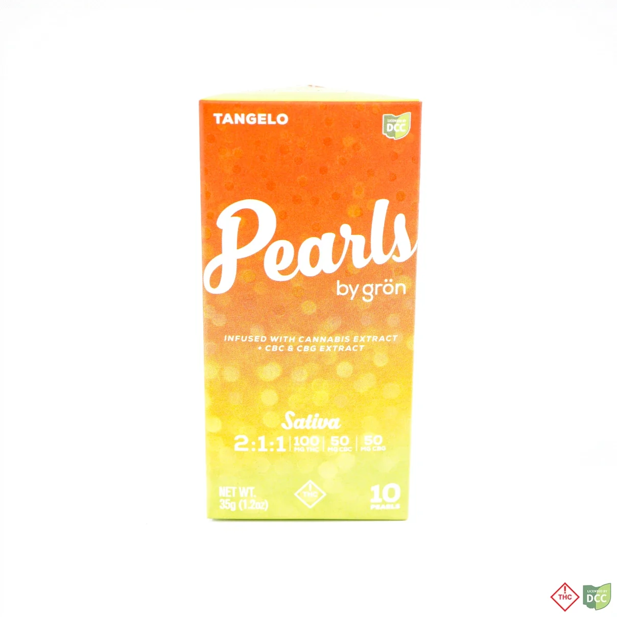 Tangelo Pearls 2:1:1 THC / CBC / CBG