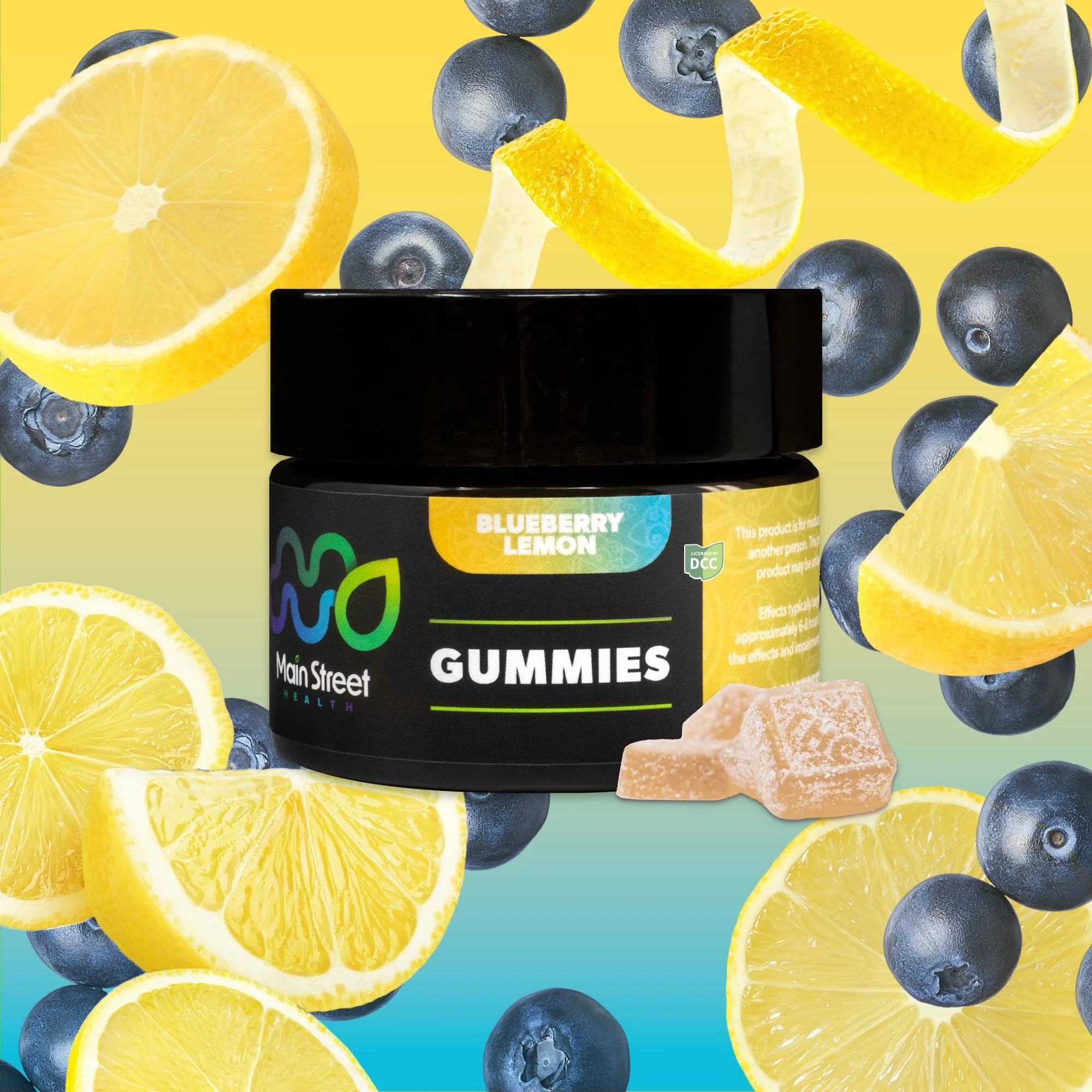 Blueberry Lemon 1:1 CBG