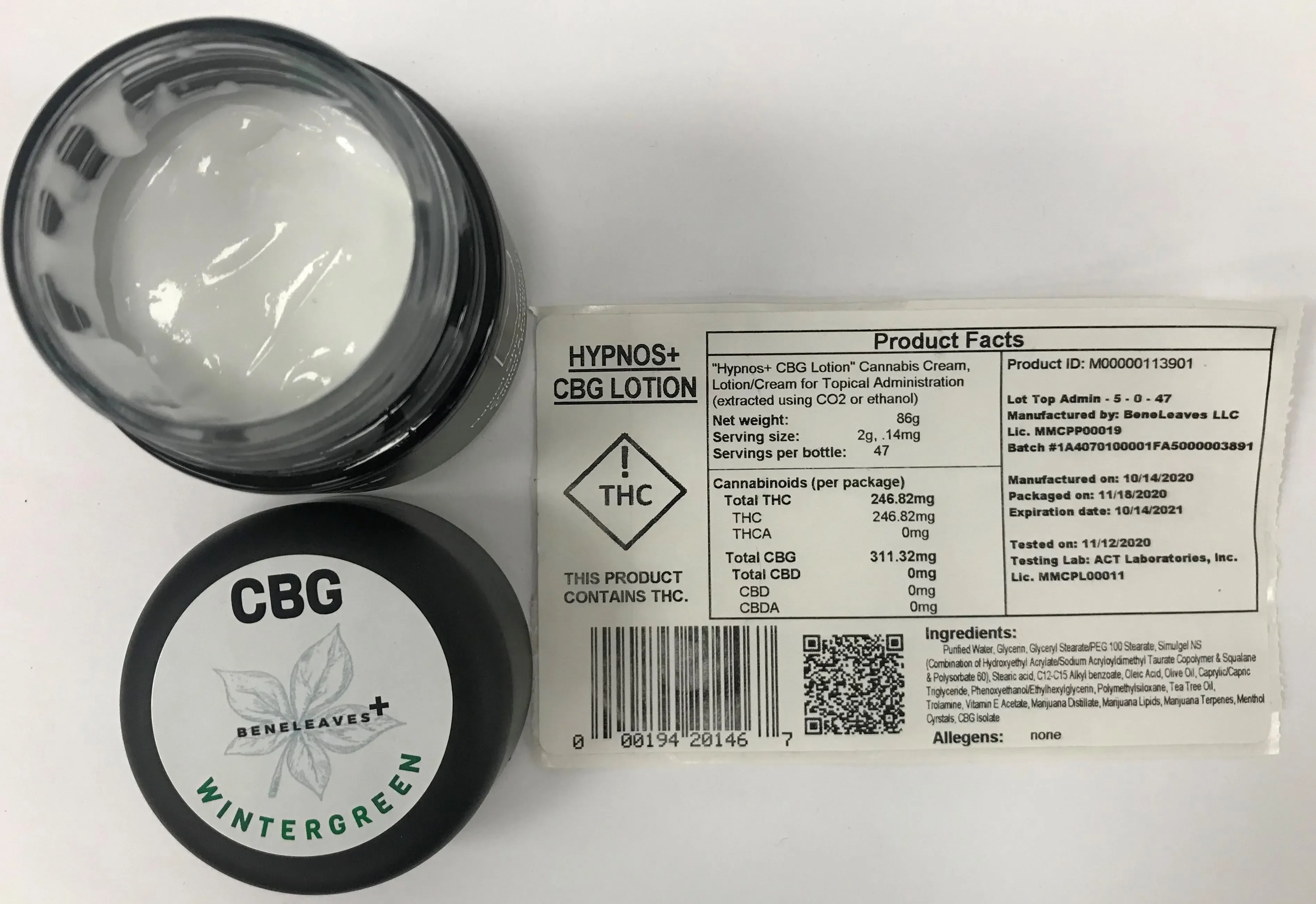 Wintergreen Hypnos + CBG